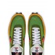 x sacai LdWaffle "Green Gusto" sneakers