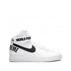 x Supreme Air Force 1 High SP "White" sneakers