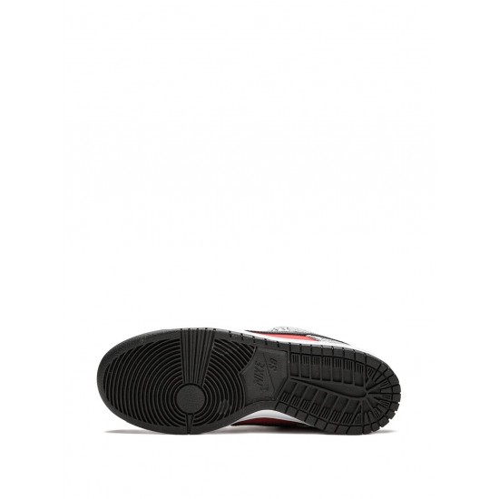 x Supreme SB Dunk Low Premium "Red Cement" sneakers