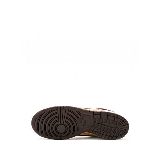 Dunk Low Pro SB "Jersey Gold/Red Mahogany" sneakers
