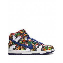 SB Dunk High TRD QS "Ugly Christmas Sweater" sneakers