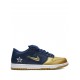x Supreme SB Dunk Low "Jewel Swoosh Gold/Navy" sneakers