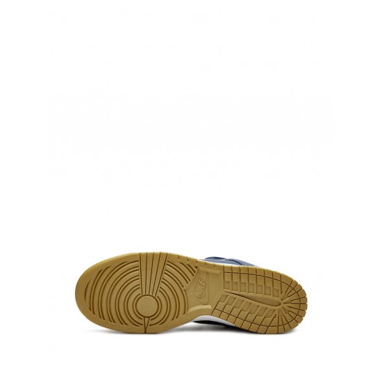 x Supreme SB Dunk Low "Jewel Swoosh Gold/Navy" sneakers