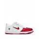 x Supreme SB Dunk Low "Jewel Swoosh Red/White" sneakers
