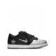 x Supreme SB Dunk Low OG QS "Jewel Swoosh Silver/Black" sneakers