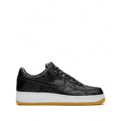 x Fragment x Clot Air Force 1 07 "Black Silk" sneakers