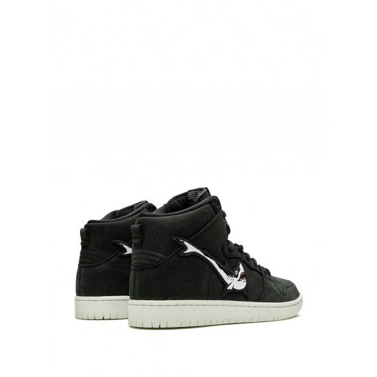 x Oski SB Dunk High "Shark" sneakers