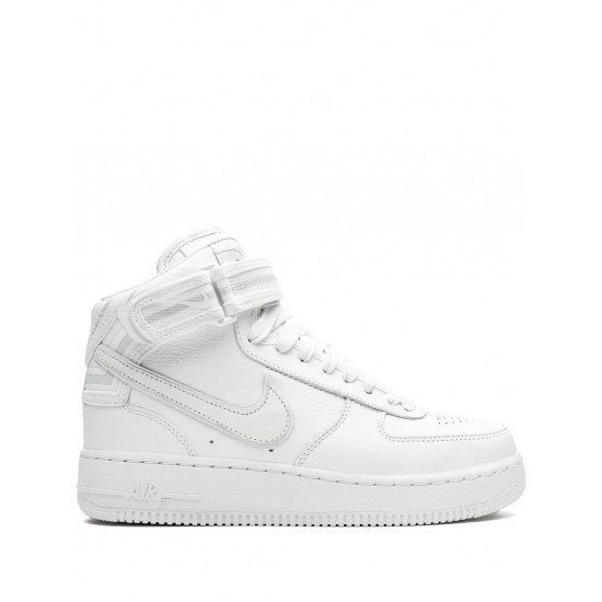 x Riccardo Tisci Air Force 1 Mid SP/Tisci "Triple White" sneakers