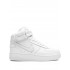 x Riccardo Tisci Air Force 1 Mid SP/Tisci "Triple White" sneakers