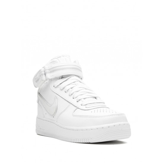 x Riccardo Tisci Air Force 1 Mid SP/Tisci "Triple White" sneakers