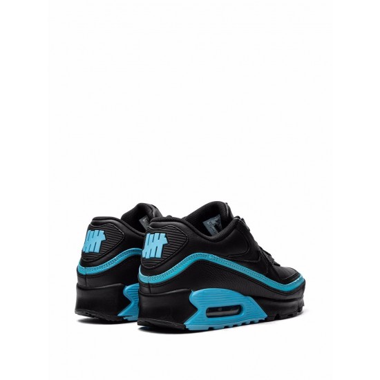 x Undefeated Air Max 90 "Black/Blue Fury" sneakers