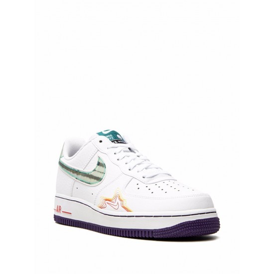 x De’Aaron Fox Air Force 1 Low "Pregame Pack" sneakers