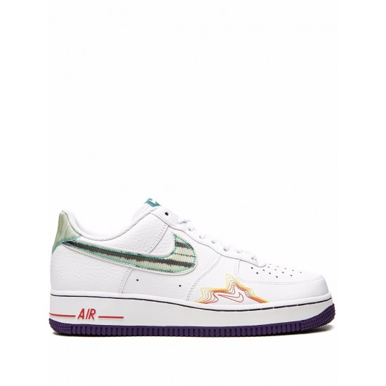 x De’Aaron Fox Air Force 1 Low "Pregame Pack" sneakers