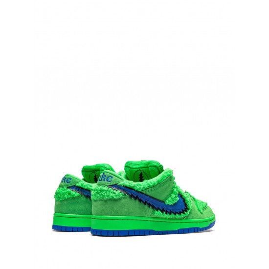 x Grateful Dead SB Dunk Low "Green Bear" sneakers