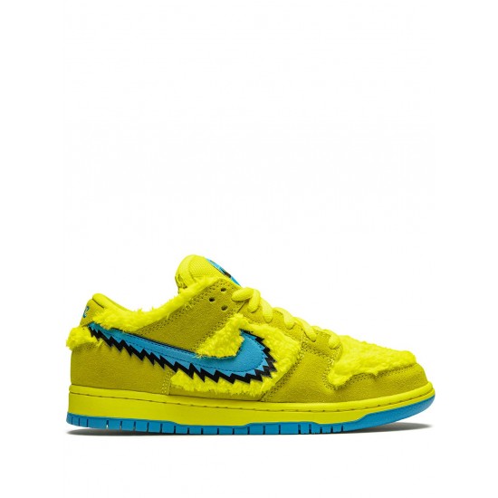 x Grateful Dead SB Dunk Low "Yellow Bear" sneakers