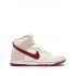 SB Dunk High "Team Crimson" sneakers