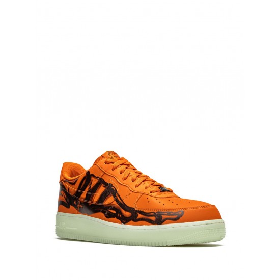Air Force 1 Low "Orange Skeleton" sneakers