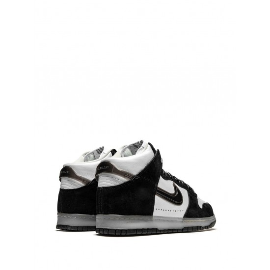 x Slam Jam Dunk High "Black/White" sneakers