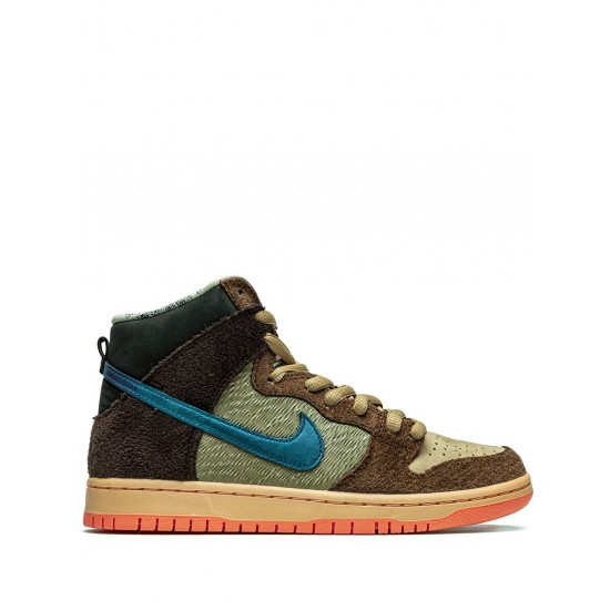 x Concepts SB Dunk High "Turdunken" sneakers