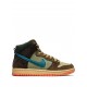 x Concepts SB Dunk High "Turdunken" sneakers