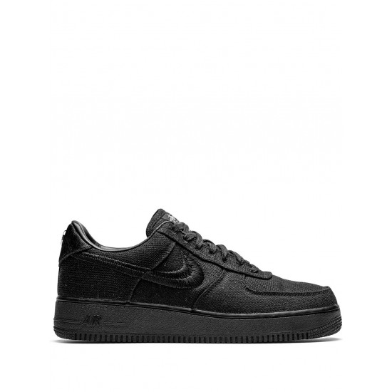 x Stüssy Air Force 1 Low "Black" sneakers