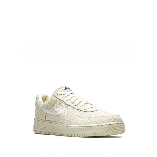 x Stussy Air Force 1 Low "Fossil" sneakers