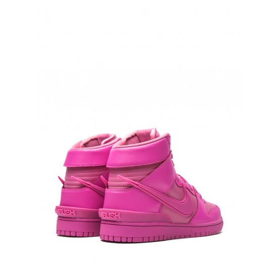 x AMBUSH Dunk High SP "Lethal Pink" sneakers