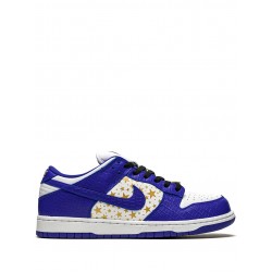x Supreme SB Dunk Low "Stars/Hyper Blue" sneakers