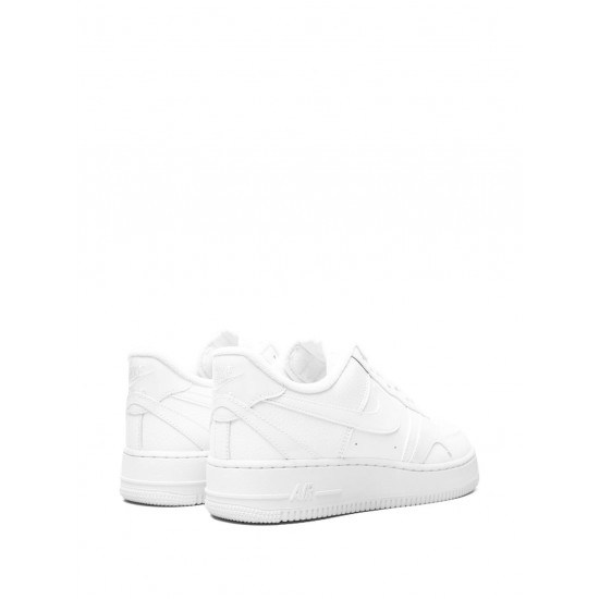 Air Force 1 '07 LV8 "Misplaced Swoosh - Triple White" sneakers