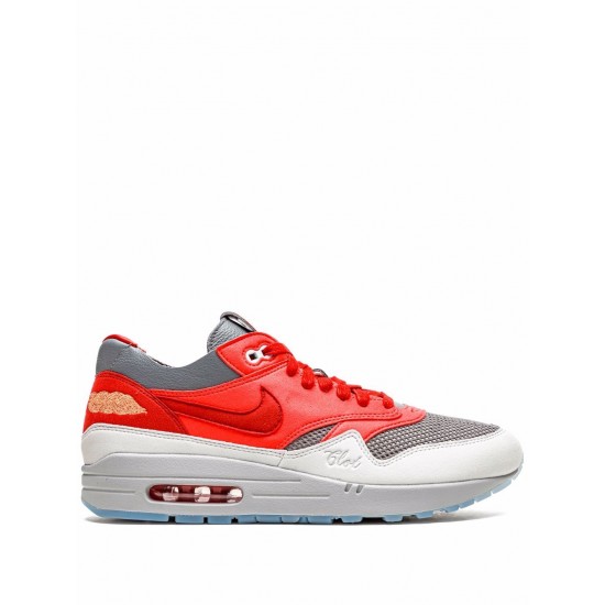 x CLOT Air Max 1 "K.O.D. - Solar Red" sneakers