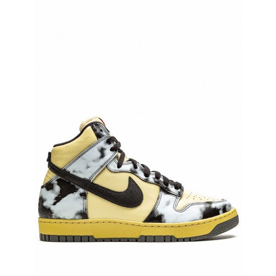 Dunk High 1985 SP "Black Acid Wash" sneakers