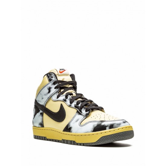 Dunk High 1985 SP "Black Acid Wash" sneakers