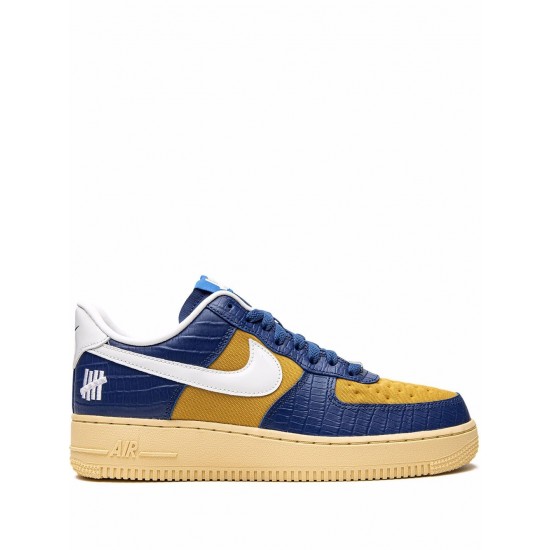 x Undefeated Air Force 1 Low "Blue Croc" sneakers