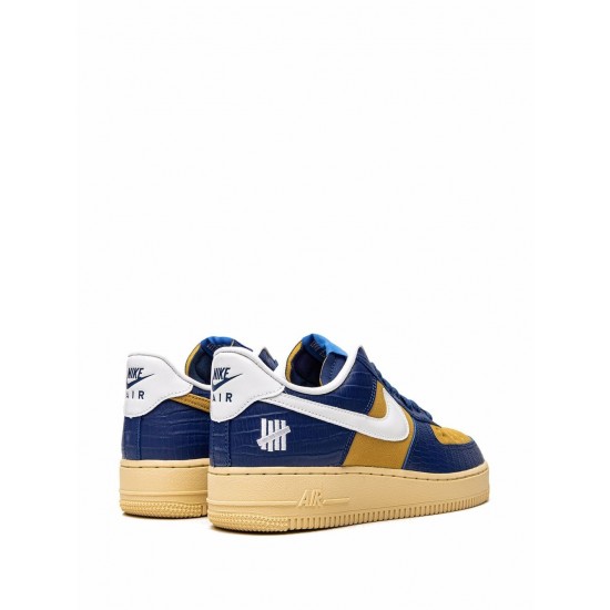 x Undefeated Air Force 1 Low "Blue Croc" sneakers
