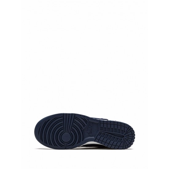 Dunk High PRM EMB "College Navy/Noble Green" sneakers