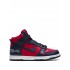x Supreme SB Dunk High "By Any Means Navy/Red" sneakers