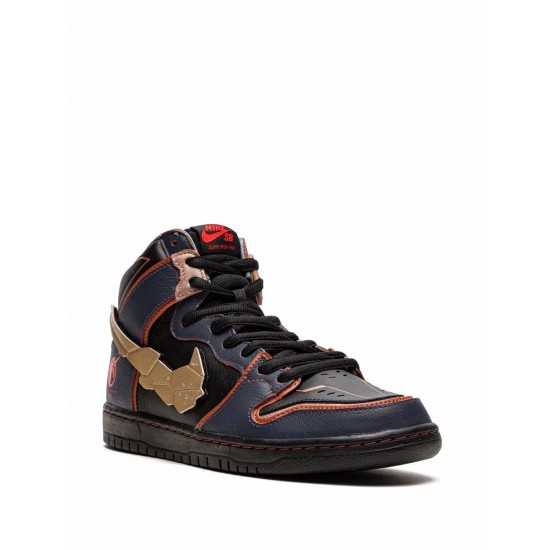 x Gundam SB Dunk High Pro QS "Banshee" sneakers