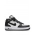 x Stüssy Air Force 1 Mid "Light Bone Black" sneakers