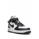 x Stüssy Air Force 1 Mid "Light Bone Black" sneakers