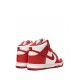 Dunk High "White/University Red" sneakers