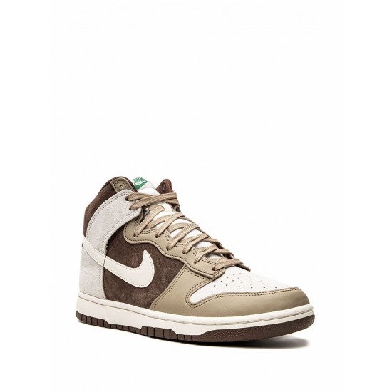 Dunk High "Light Chocolate" sneakers