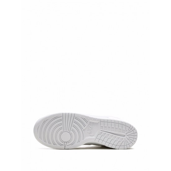 x Dover Street Market  Dunk Low "Triple White Velvet" sneakers