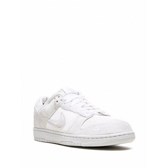 x Dover Street Market  Dunk Low "Triple White Velvet" sneakers
