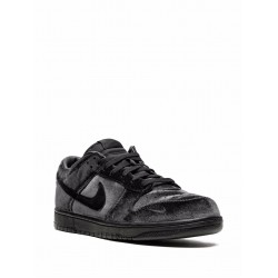 x Dover Street Market Dunk Low "Triple Black Velvet" sneakers