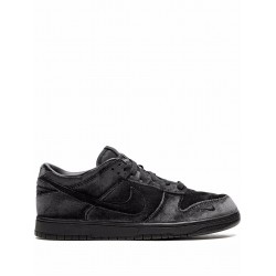 x Dover Street Market Dunk Low "Triple Black Velvet" sneakers