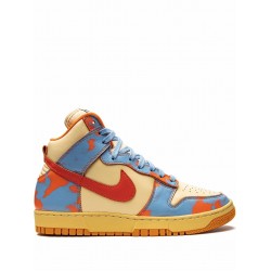 Dunk High 1985 "Orange Acid Wash" sneakers