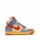 Dunk High 1985 "Orange Acid Wash" sneakers