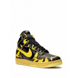 Dunk High 1985 "Yellow Acid Wash" sneakers