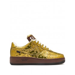 x Louis Vuitton Air Force 1 Low "Virgil Abloh - Metallic Gold" sneakers