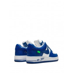 x Louis Vuitton Air Force 1 Low "Virgil Abloh - White/Blue" sneakers